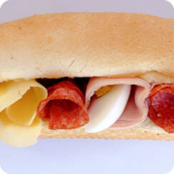 Obložené bagety
